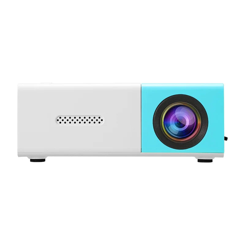 1pc Portable Projector with Built-in Speaker & USB/AV Input,for Home Theater, Gaming, Office,Compatible for Smartphones, Tablets