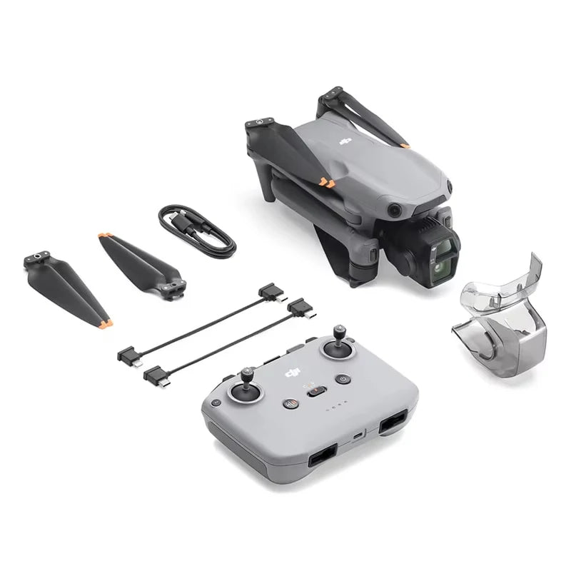 DJI Air 3S Drone 1" CMOS Primary Camera Dual-Camera 4K/60fps HDR Video & 14 Stops of Dynamic Range 45-Min Flight Time