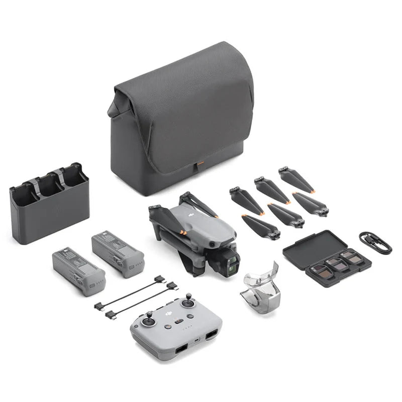 DJI Air 3S Drone 1" CMOS Primary Camera Dual-Camera 4K/60fps HDR Video & 14 Stops of Dynamic Range 45-Min Flight Time
