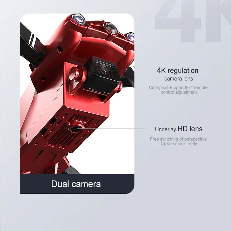 FPV Drone RC YP1 4K HD Wide Angle WIFI Foldable Quadcopter 1080P Camera Aerial Photography Toy Gift ﻿2026 New