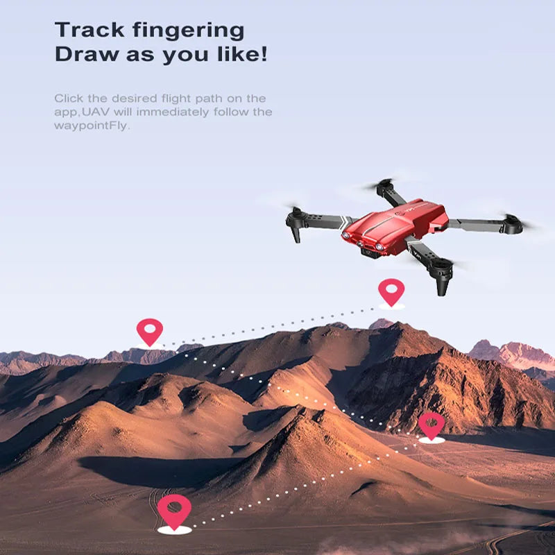FPV Drone RC YP1 4K HD Wide Angle WIFI Foldable Quadcopter 1080P Camera Aerial Photography Toy Gift ﻿2026 New