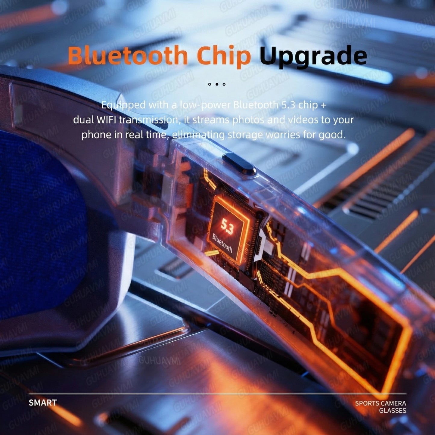 2026 New Smart Glasses Men 800W HD Photo Video Bluetooth Call Translation Anti Glare Running Baseball Sunglasses Cycling Glasses