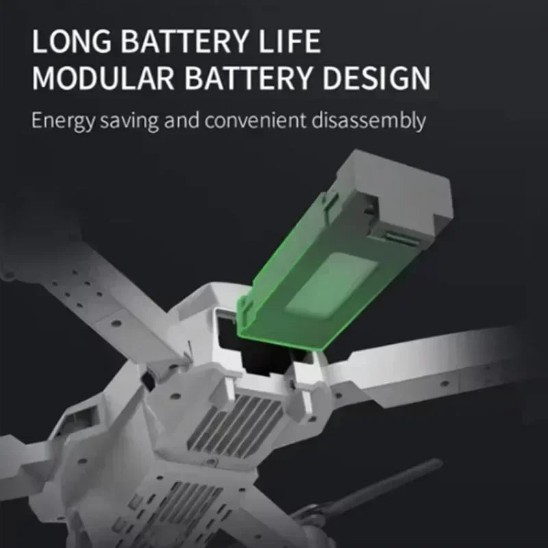 E88Pro 4K Drone with 1080P Dual HD Camera Foldable WiFi FPV RC Helicopter for Aerial Photography and Gifts