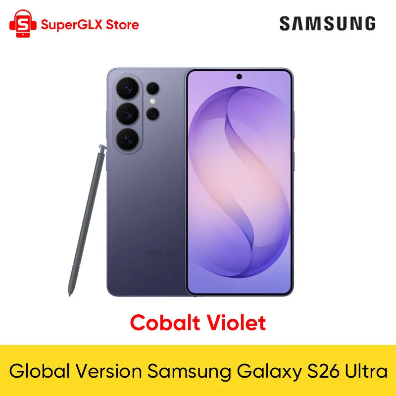 2026 New Samsung Galaxy S26 Ultra 5G Smartphone Snapdragon 8 Elite Gen 5 6.9" 120Hz LTPO AMOLED Privacy Display 200MP Camera