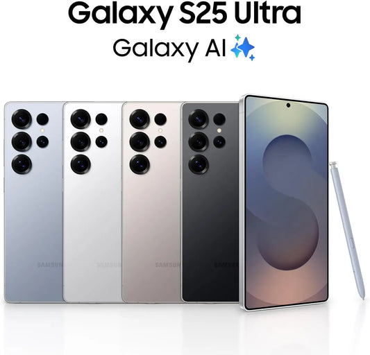 2025 New Samsung Galaxy S25 Ultra 5G Smartphone Snapdragon 8 Elite 6.9"120Hz Dynamic LTPO AMOLED 2X Display 200MP Quad AI Camera