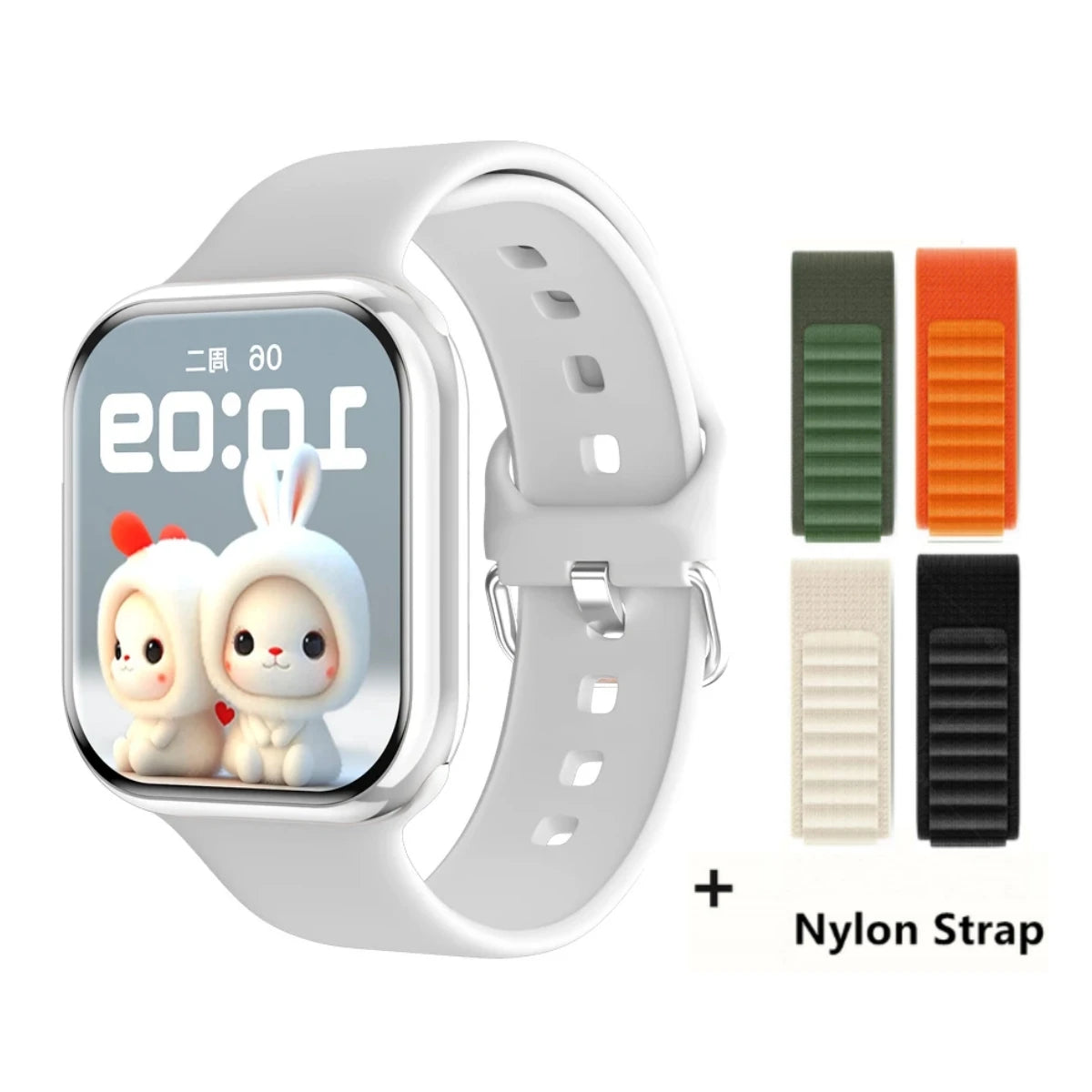 New 2026 For Apple GPS Watch 11 Smart Watch Men HD AMOLED Memory Music 3D Surround Bluetooth Call Waterproof Smartwatch X Woman