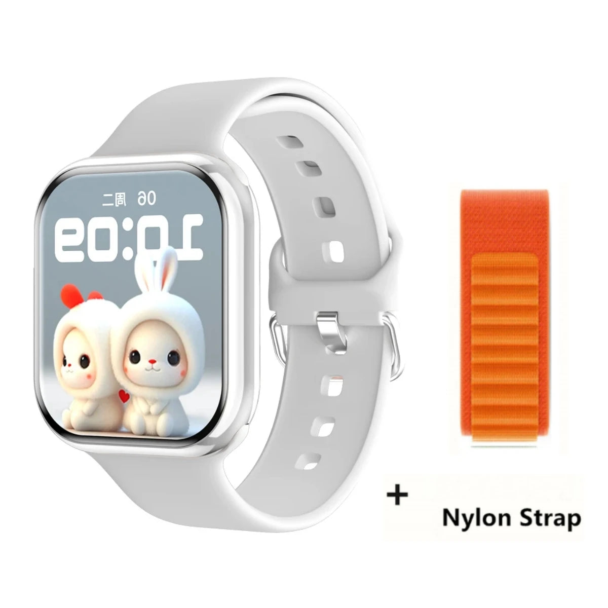 New 2026 For Apple GPS Watch 11 Smart Watch Men HD AMOLED Memory Music 3D Surround Bluetooth Call Waterproof Smartwatch X Woman