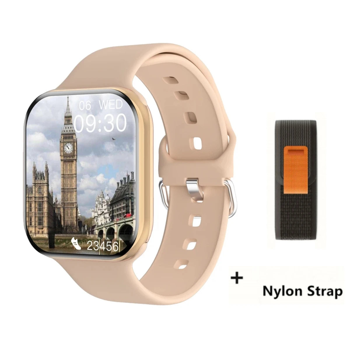 New 2026 For Apple GPS Watch 11 Smart Watch Men HD AMOLED Memory Music 3D Surround Bluetooth Call Waterproof Smartwatch X Woman