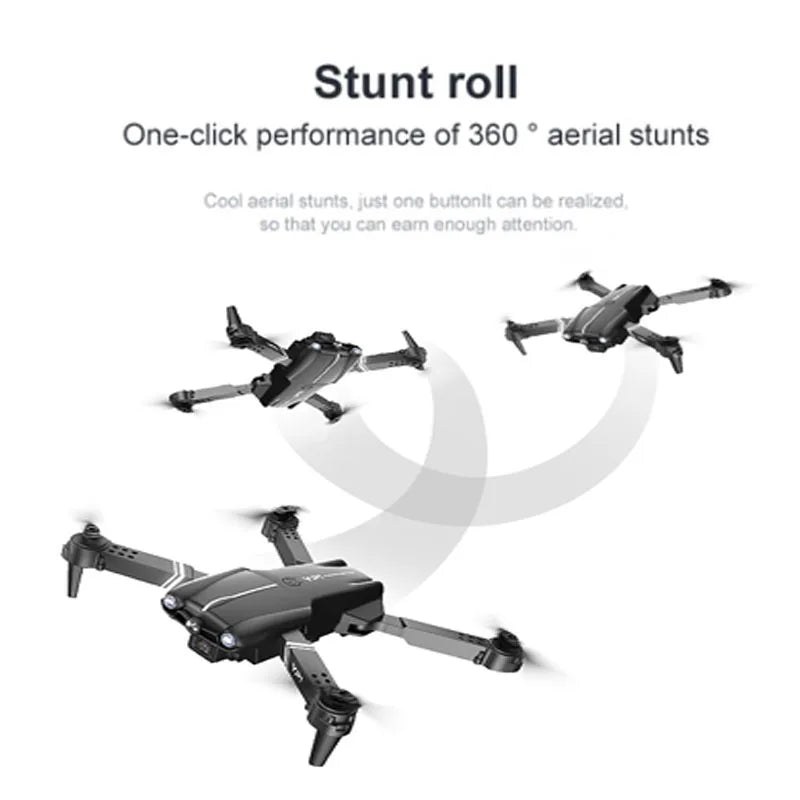 FPV Drone RC YP1 4K HD Wide Angle WIFI Foldable Quadcopter 1080P Camera Aerial Photography Toy Gift ﻿2026 New
