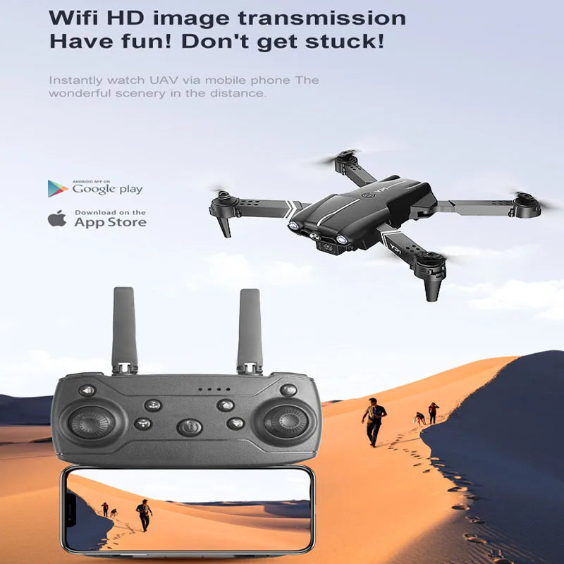 FPV Drone RC YP1 4K HD Wide Angle WIFI Foldable Quadcopter 1080P Camera Aerial Photography Toy Gift ﻿2026 New