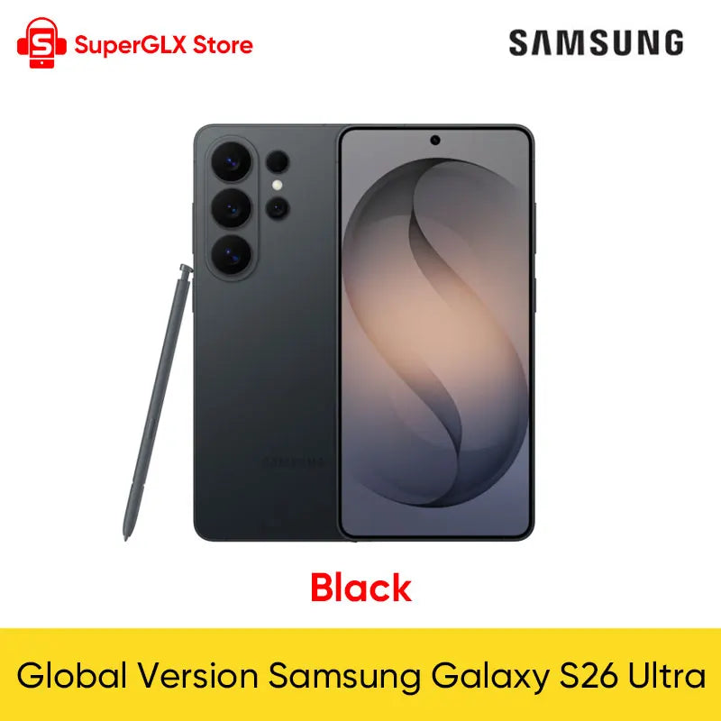 2026 New Samsung Galaxy S26 Ultra 5G Smartphone Snapdragon 8 Elite Gen 5 6.9" 120Hz LTPO AMOLED Privacy Display 200MP Camera
