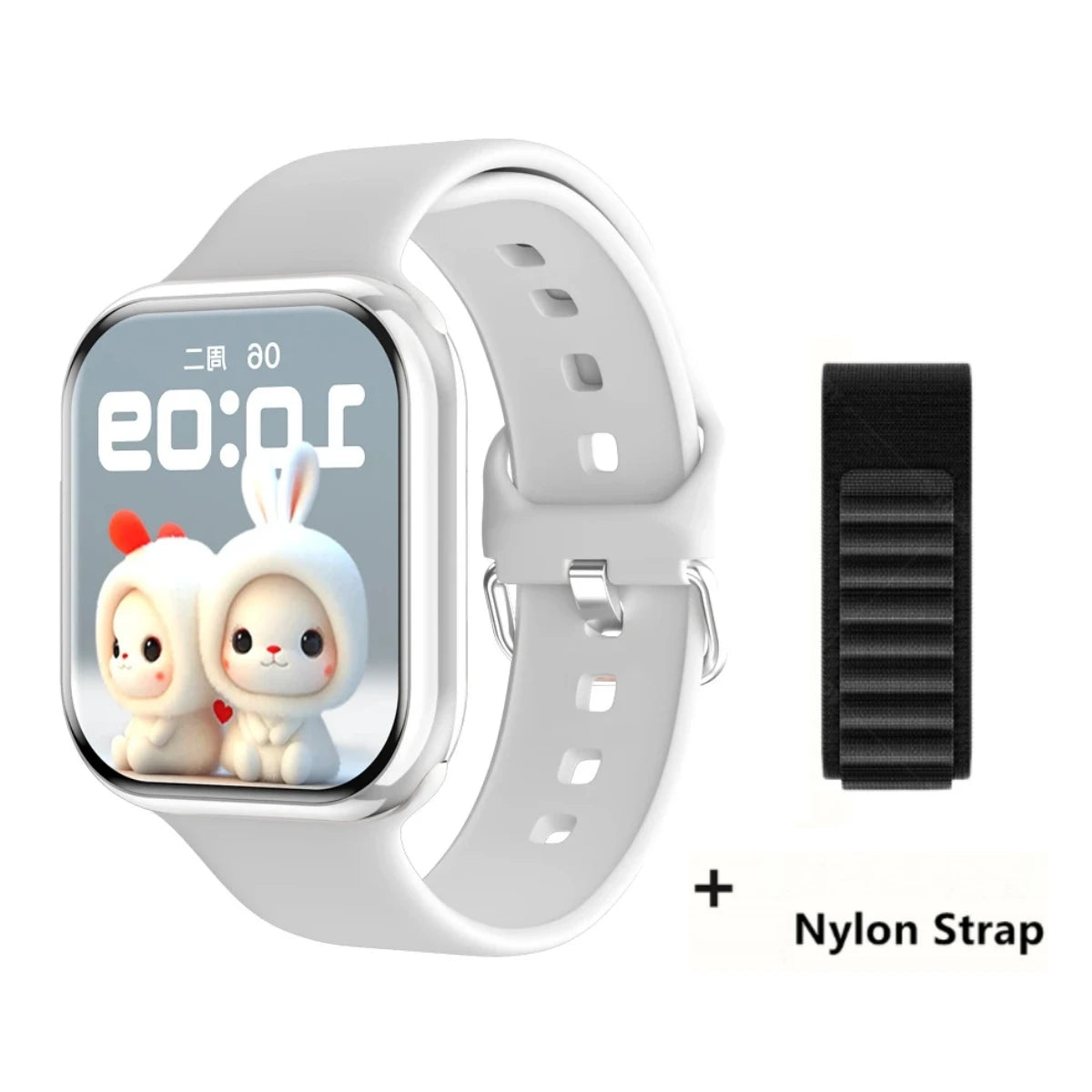 New 2026 For Apple GPS Watch 11 Smart Watch Men HD AMOLED Memory Music 3D Surround Bluetooth Call Waterproof Smartwatch X Woman