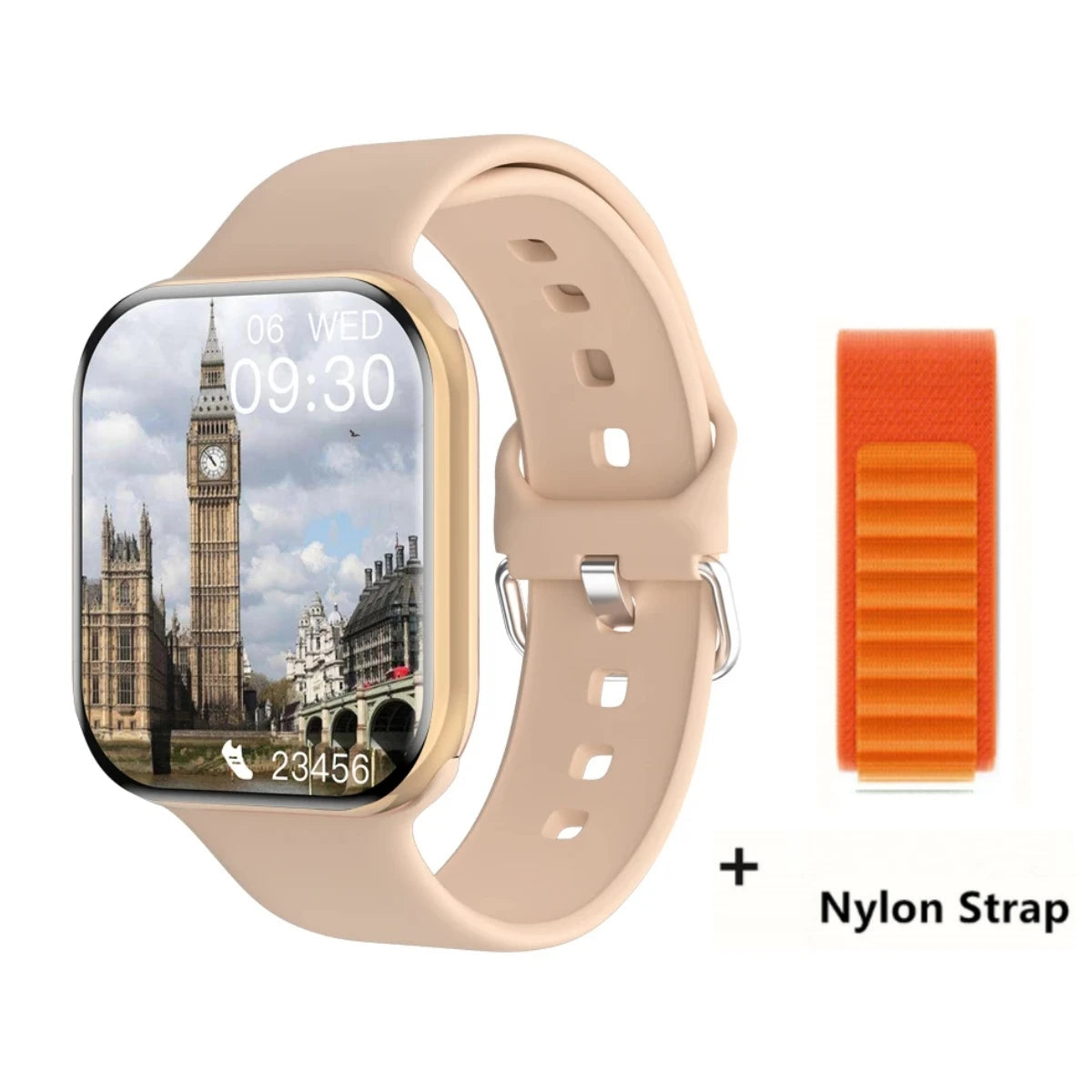 New 2026 For Apple GPS Watch 11 Smart Watch Men HD AMOLED Memory Music 3D Surround Bluetooth Call Waterproof Smartwatch X Woman