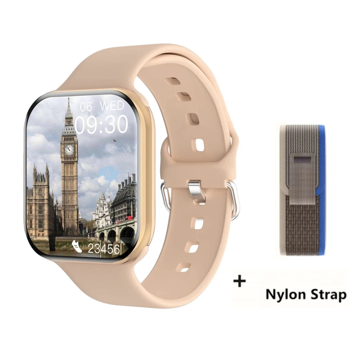 New 2026 For Apple GPS Watch 11 Smart Watch Men HD AMOLED Memory Music 3D Surround Bluetooth Call Waterproof Smartwatch X Woman