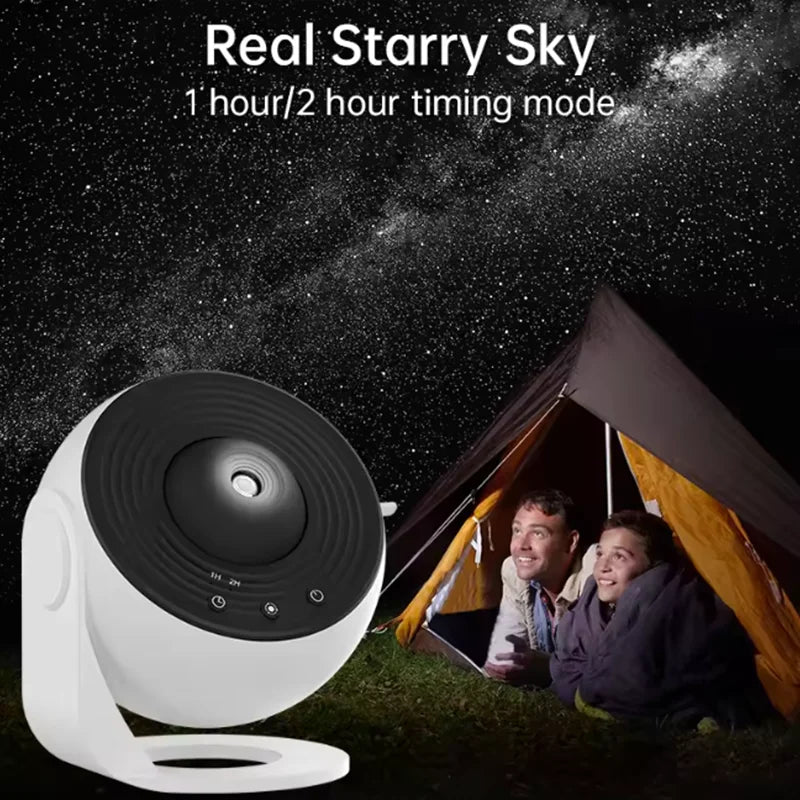 Starry Sky Galaxy Projector Universe Night Light 360° Rotate Planetarium Lamp for Kids Bedroom Valentine’s Day Gift Wedding Deco