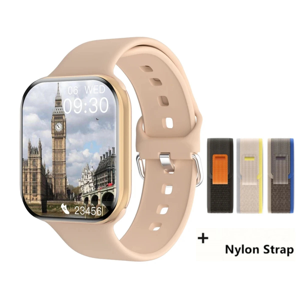 New 2026 For Apple GPS Watch 11 Smart Watch Men HD AMOLED Memory Music 3D Surround Bluetooth Call Waterproof Smartwatch X Woman